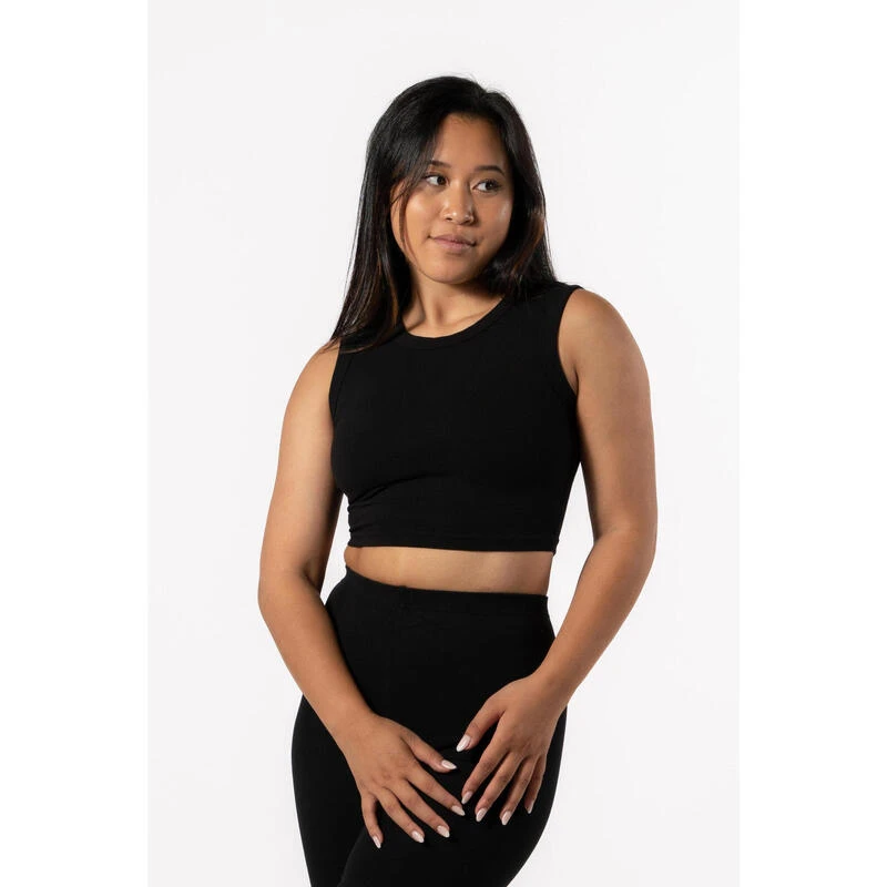 Aansluitende Tank Top 'Body' - Fitness - Dames - Zwart 1 Aansluitende Tank Top 'Body' - Fitness - Dames - Zwart