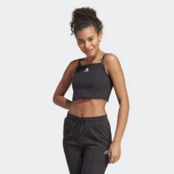 Allover Adidas Graphic Corset-Inspired Tanktop