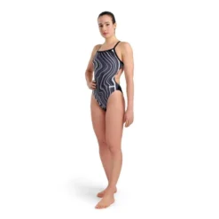 Arena Gemarmerd Halterbadpak - Zwart/Multi 7 Arena Gemarmerd Halterbadpak - Zwart/Multi -Regatta Verkoopwinkel arena gemarmerd halterbadpak zwartmulti 2