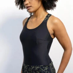 Badpak Met Losse Short Voor Aquafitness Sofi -Regatta Verkoopwinkel badpak met ruimvallende short voor aquafitness sofi lica zwartkaki 3