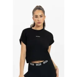 Branded Top Elegant - Zwart - Crop Top Dames - Sport Top Dames