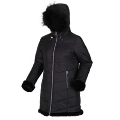 Regatta Charlize Geïsoleerde Parka Wandeljas Voor Dames - Zwart