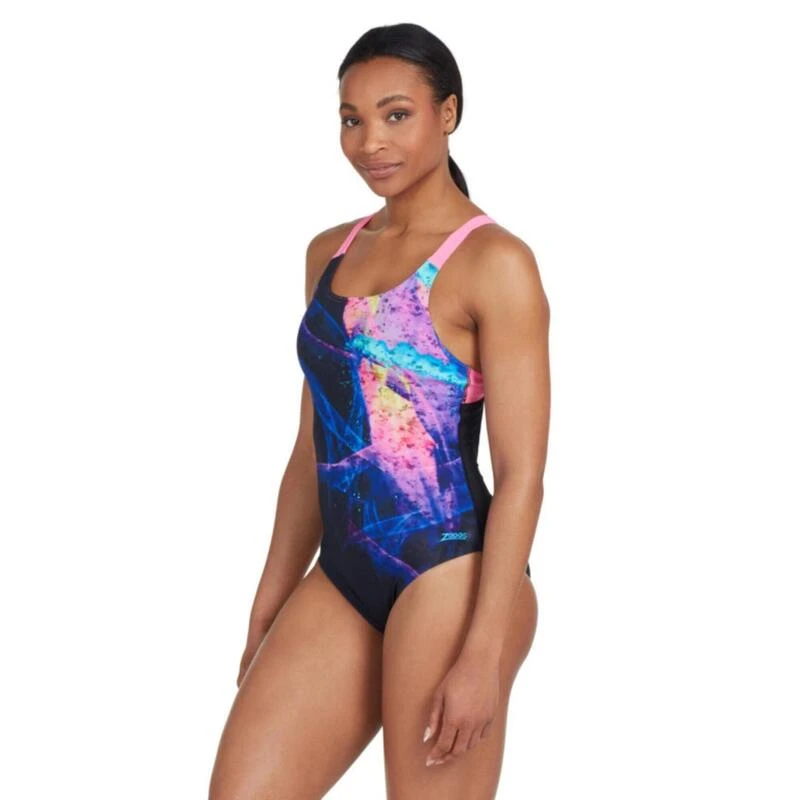 Dames Zwempak Uit 1 Stuk Zoggs Speedback 3 Dames Zwempak Uit 1 Stuk Zoggs Speedback - Afbeelding 3