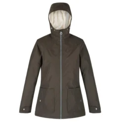 Regatta Dames/dames Bergonia II Hooded Waterproof Jasje (Mosterdzaad)