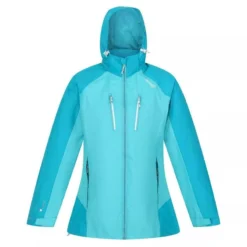 Regatta Dames/dames Calderdale IV Waterdichte Jas (Zwart/Ash)