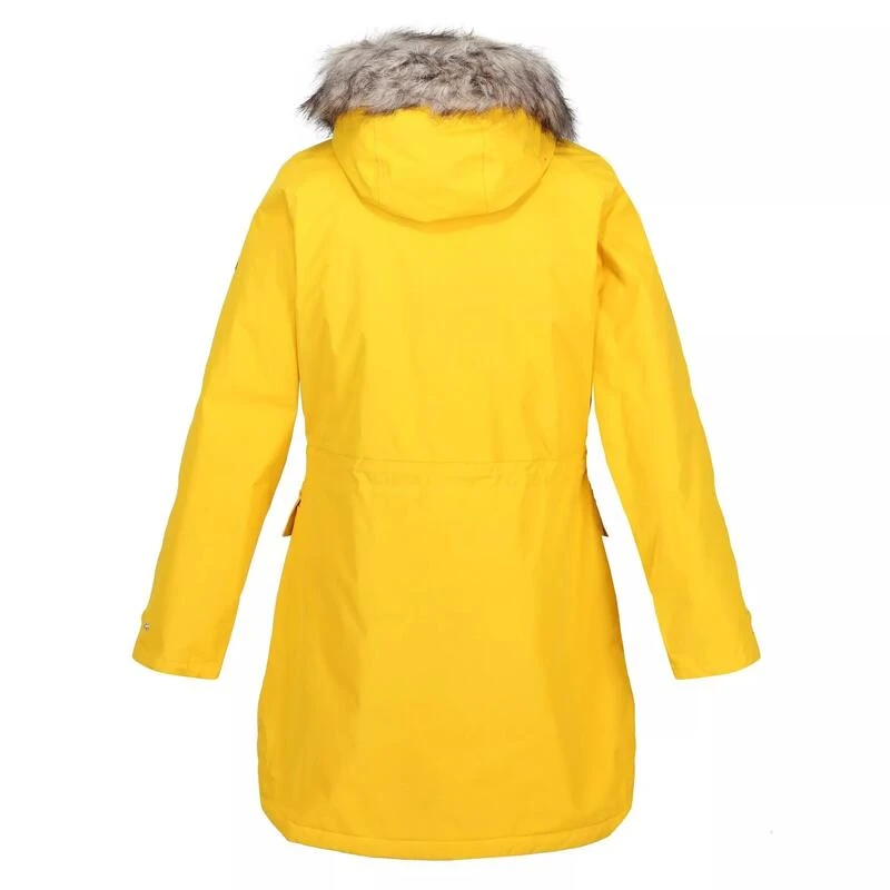 Regatta Dames/Dames Sabinka Parka Met Bontrand (Zwart) 2 Regatta Dames/Dames Sabinka Parka Met Bontrand (Zwart) - Afbeelding 2