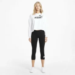 Essentials 3/4 Legging Met Logo Dames PUMA -Regatta Verkoopwinkel essentials 34 legging met logo dames puma 3