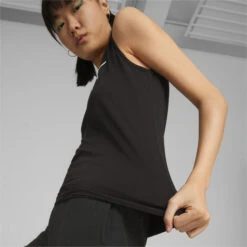 Essentials Logo Tanktop Voor Dames PUMA -Regatta Verkoopwinkel essentials logo tanktop voor dames puma 4