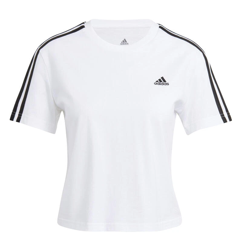 ADIDAS Essentials Loose 3-Stripes Cropped T-shirt 2 ADIDAS Essentials Loose 3-Stripes Cropped T-shirt - Afbeelding 2