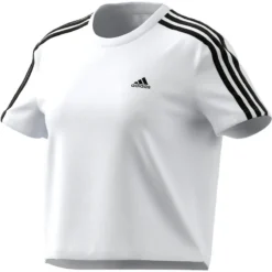 ADIDAS Essentials Loose 3-Stripes Cropped T-shirt 8 ADIDAS Essentials Loose 3-Stripes Cropped T-shirt -Regatta Verkoopwinkel essentials loose 3 stripes cropped t shirt 3