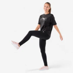 Puma Fitness Legging Dames Katoen Zwart