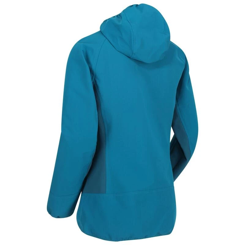 Regatta Garn Dames Hiking Jas - Donkerblauw / Grijs / Geel 2 Regatta Garn Dames Hiking Jas - Donkerblauw / Grijs / Geel - Afbeelding 2