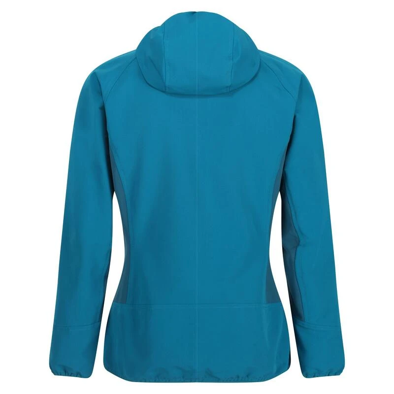 Regatta Garn Dames Hiking Jas - Donkerblauw / Grijs / Geel 4 Regatta Garn Dames Hiking Jas - Donkerblauw / Grijs / Geel - Afbeelding 4