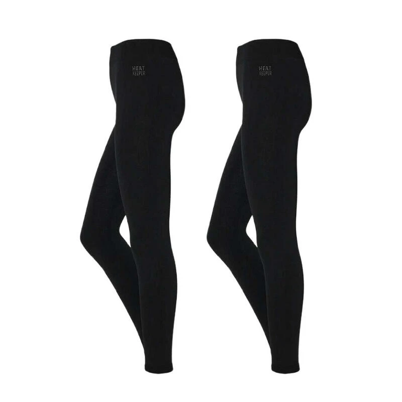 Heat Keeper Thermo Dameslegging Zwart 2-PACK 1 Heat Keeper Thermo Dameslegging Zwart 2-PACK