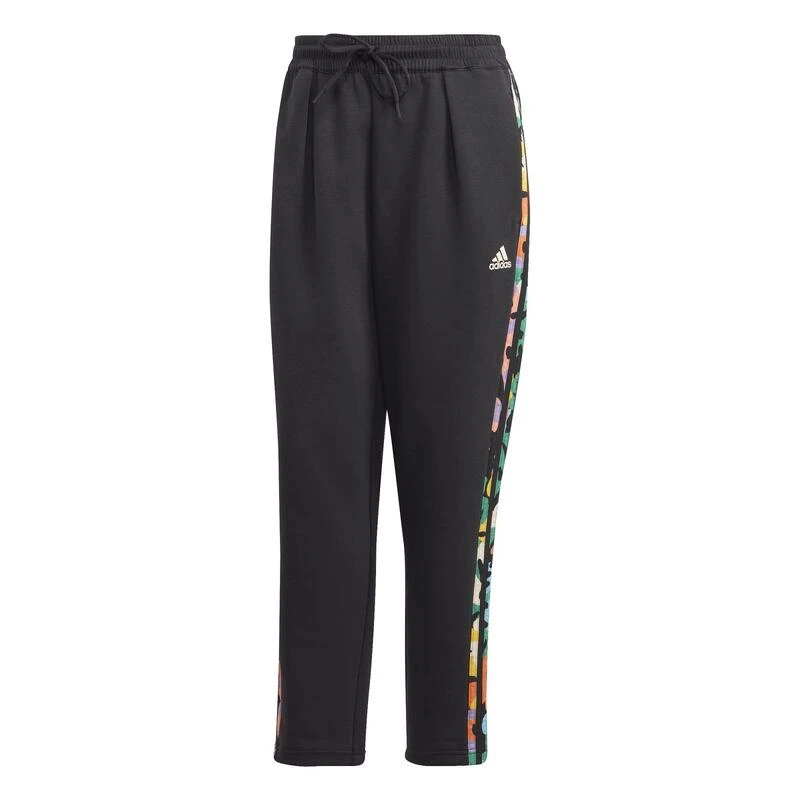 ADIDAS Joggingbroek Voor Fitness Dames Bloemenprint Zwart 5 ADIDAS Joggingbroek Voor Fitness Dames Bloemenprint Zwart - Afbeelding 5