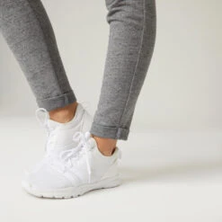 Joggingbroek Voor Fitness Dames Slim Fit 500 -Regatta Verkoopwinkel joggingbroek voor fitness dames slim fit 500 grijs 4