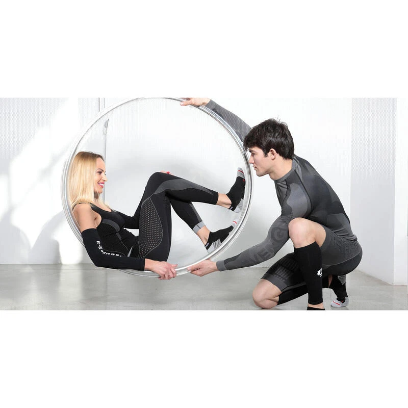 Legging Femme Running Thermische En Ademend Zwart 3 Legging Femme Running Thermische En Ademend Zwart - Afbeelding 3