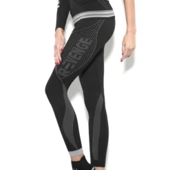 Legging Femme Running Thermische En Ademend Zwart