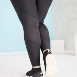 Legging Met Smartphonezak Voor Fitness (grote Maten) -Regatta Verkoopwinkel legging voor cardiofitness dames smartphonezak grote maten zwart 3