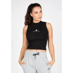 Gorilla Wear Livonia Crop Top - Black