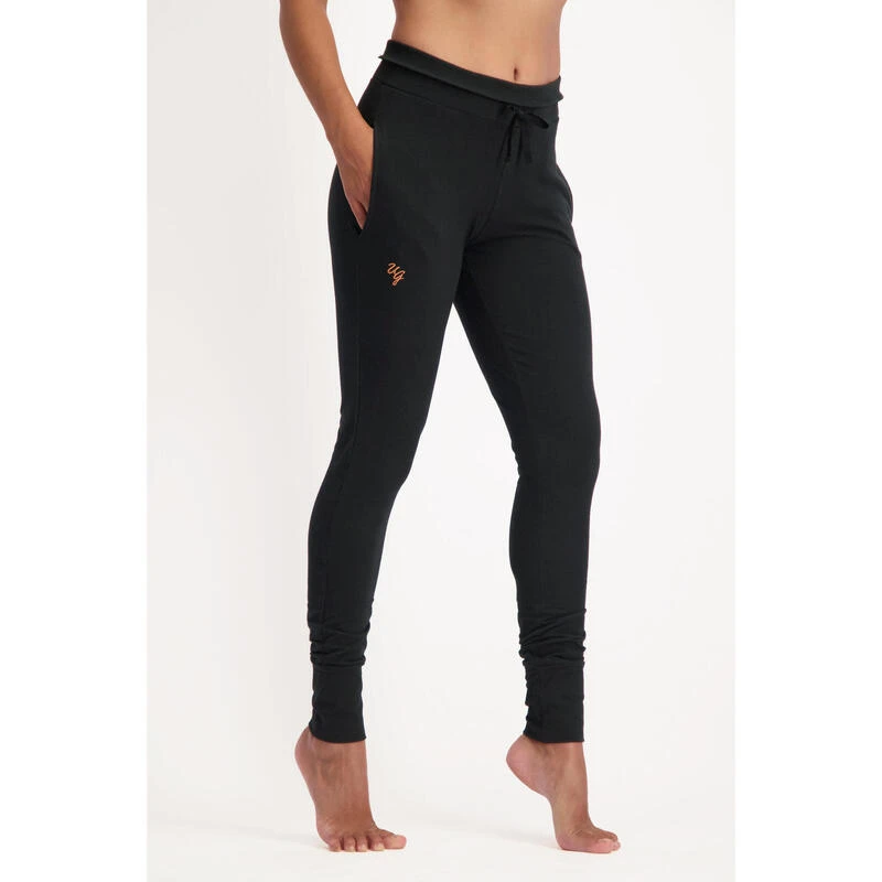 Nirvana Loose Fit Yoga Jogger Van Biologisch Katoen - Urban Black 1 Nirvana Loose Fit Yoga Jogger Van Biologisch Katoen - Urban Black
