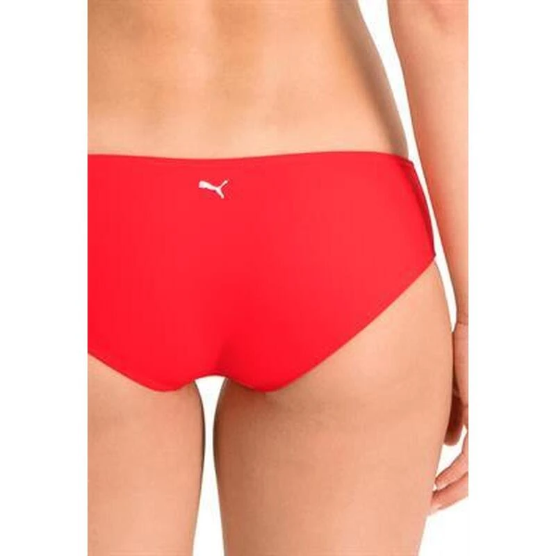 Puma Bikinibroekje Dames Hipster Rood 2 Puma Bikinibroekje Dames Hipster Rood - Afbeelding 2