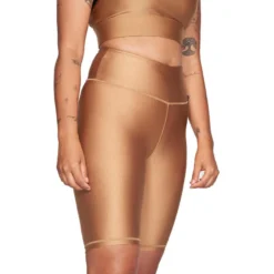 Röhnisch Sportlegging Shiny Dames Polyamide Goud