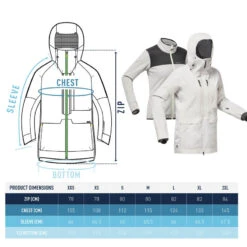 Stevige 3-in-1 Snowboardjas Voor Dames SNB 900 Beige -Regatta Verkoopwinkel stevige 3 in 1 snowboardjas voor dames snb 900 beige 17