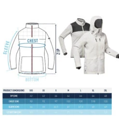 Stevige 3-in-1 Snowboardjas Voor Dames SNB 900 Beige -Regatta Verkoopwinkel stevige 3 in 1 snowboardjas voor dames snb 900 beige 18