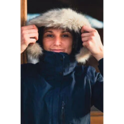 Warme En Waterdichte Damesjas Voor Ruitersport 580 Petrolgroen -Regatta Verkoopwinkel warme en waterdichte jas voor paardrijden dames 580 marineblauw 16