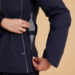 Warme En Waterdichte Damesjas Voor Ruitersport 580 Petrolgroen -Regatta Verkoopwinkel warme en waterdichte jas voor paardrijden dames 580 marineblauw 7