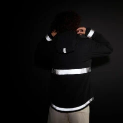 BTWIN Warme Fiets Regenjas Dames Stad 540 Zichtbaarheid 's Nachts -Regatta Verkoopwinkel warme fiets regenjas dames stad 540 zwart zichtbaarheid s nachts 11