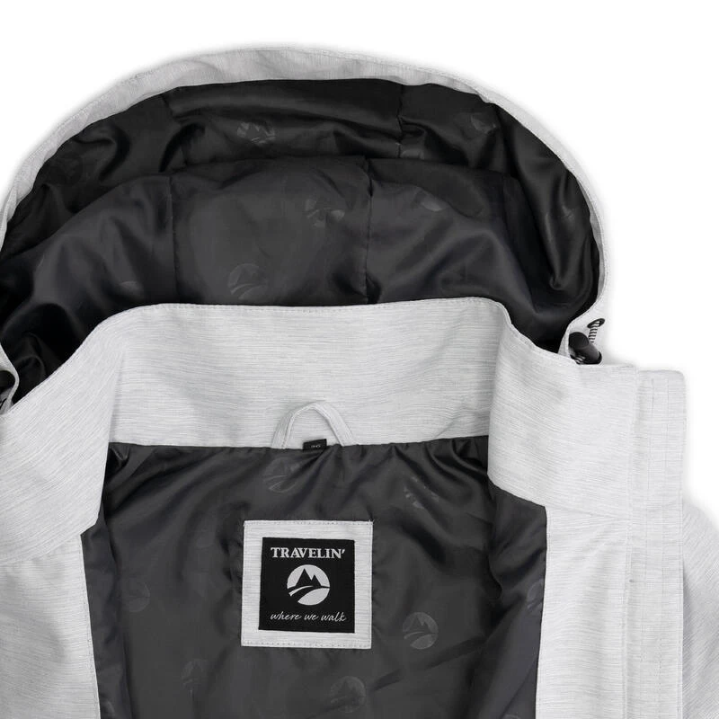 Waterdichte Jas Wandelen - Afneembare Capuchon - Voor Dames - Jack Lilja 5 Waterdichte Jas Wandelen - Afneembare Capuchon - Voor Dames - Jack Lilja - Afbeelding 5