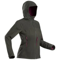 Winddichte Softshelljas Voor Bergtrekking Dames Trek 900