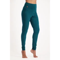 Zen - Yoga High-waist Legging Van Bamboe & Bio Katoen - Pine